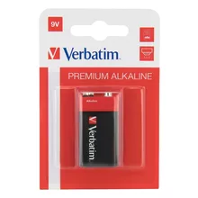  Verbatim ALKALINE BATTERY 9V 1 PACK (HANGCARD) 708694 49924 на топ цена - PIC.bg