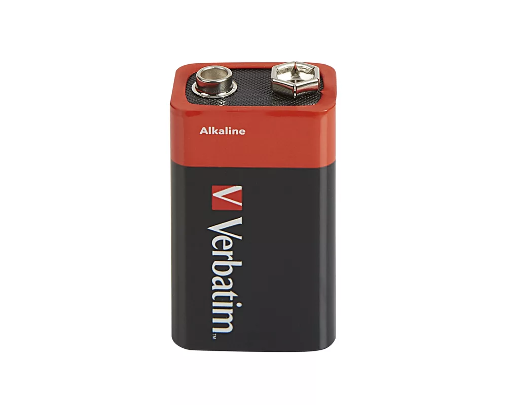 Батерия Verbatim ALKALINE BATTERY 9V 1 PACK (HANGCARD) 3