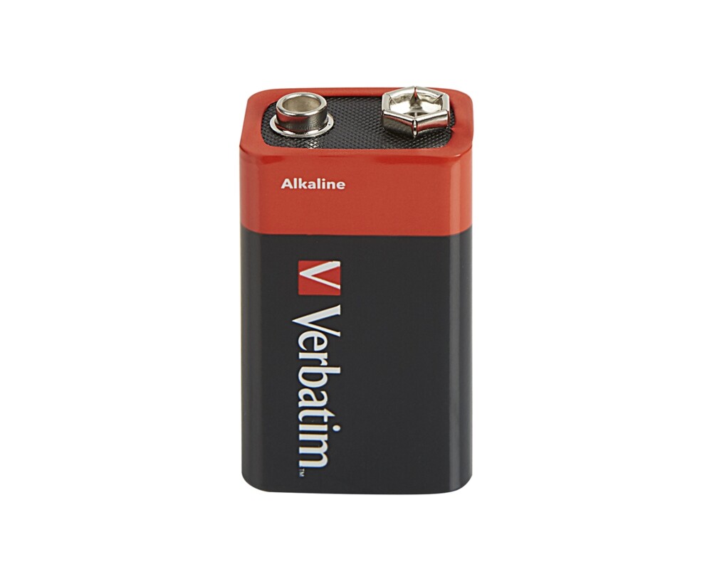Батерия Verbatim ALKALINE BATTERY 9V 1 PACK (HANGCARD) 3