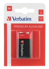  Verbatim ALKALINE BATTERY 9V 1 PACK (HANGCARD) 708694 49924 на топ цена - PIC.bg