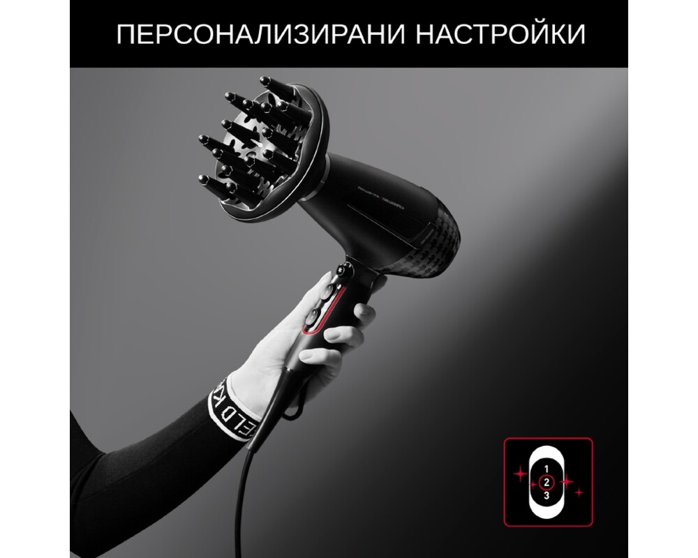 Сешоар Rowenta CV887LF0 4