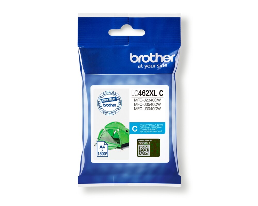 Мастило Brother LC462XLC Cyan Ink Cartridge for MFC-J2340DW/J3540DW/J3940DW 5