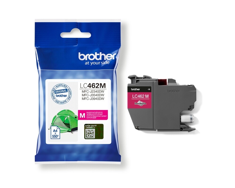 Мастило BROTHER LC462M Magenta Ink Cartridge 3
