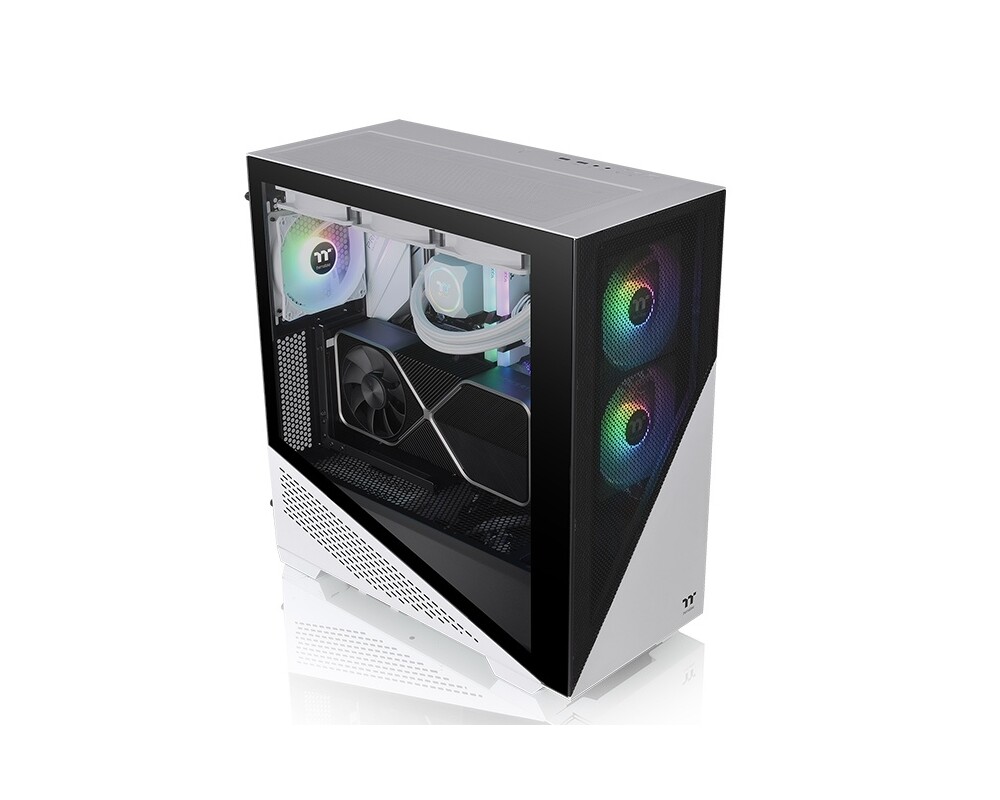 Кутия Thermaltake Divider 370 TG ARGB Snow 2