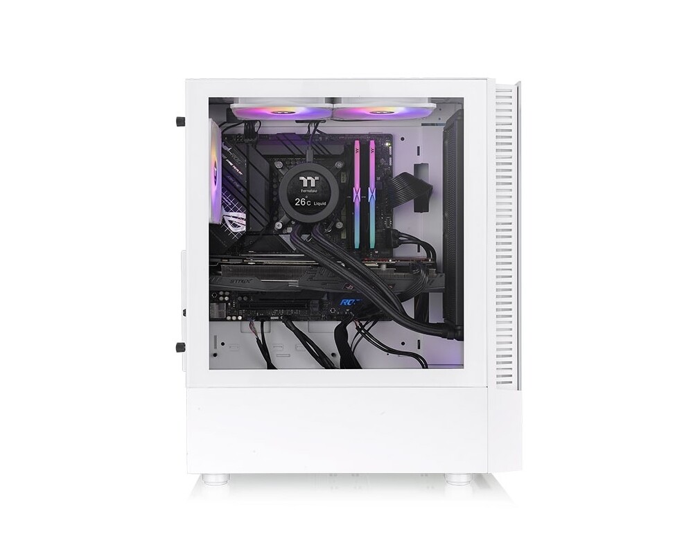 Кутия Thermaltake View 200 TG ARGB Snow 3