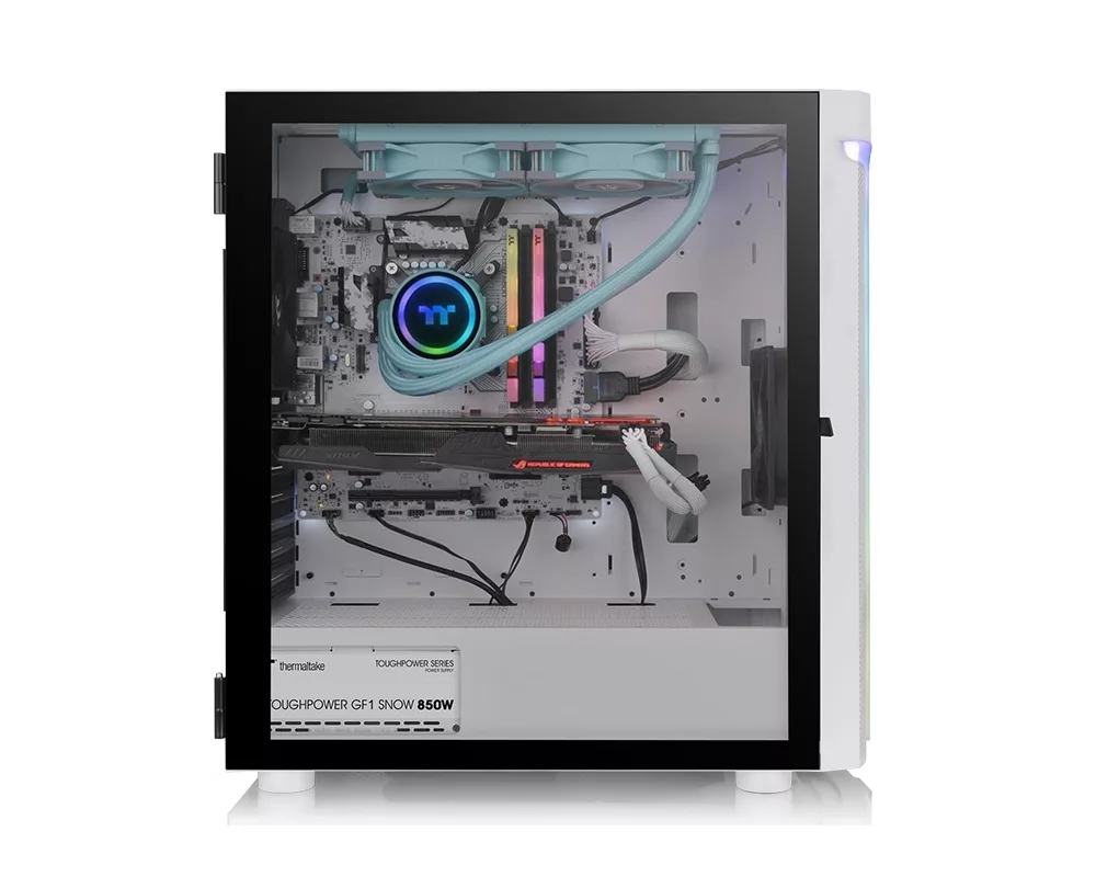 Кутия Thermaltake H590 TG ARGB Snow 3