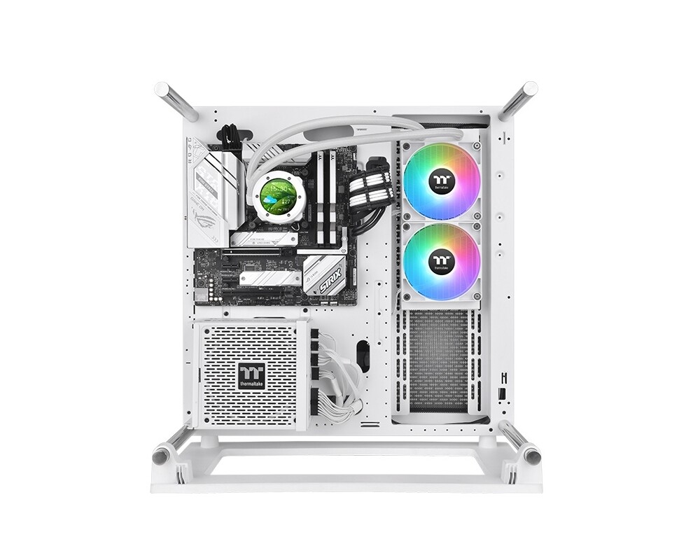 Охладител за процесор Thermaltake TH240 V2 Ultra ARGB Sync CPU Liquid Cooler Snow Edition 5