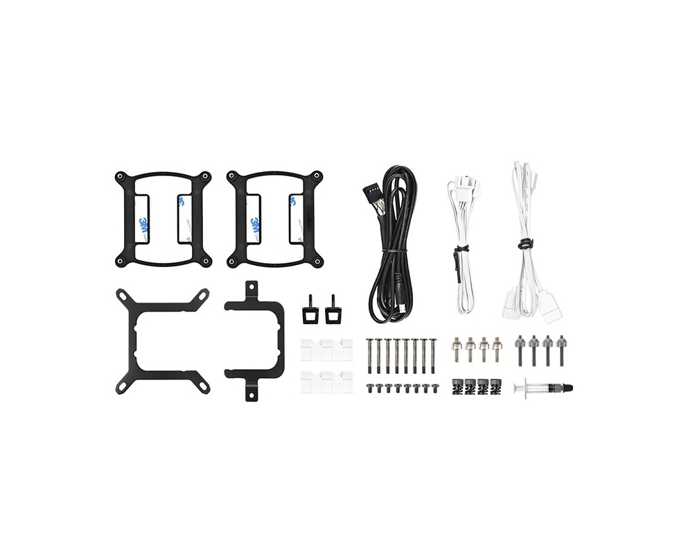 Охладител за процесор Thermaltake TH240 V2 Ultra ARGB Sync CPU Liquid Cooler Snow Edition 6