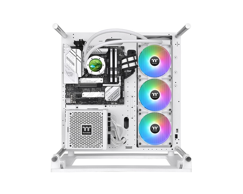 Охладител за процесор Thermaltake TH420 V2 Ultra ARGB Sync CPU Liquid Cooler Snow Edition 5