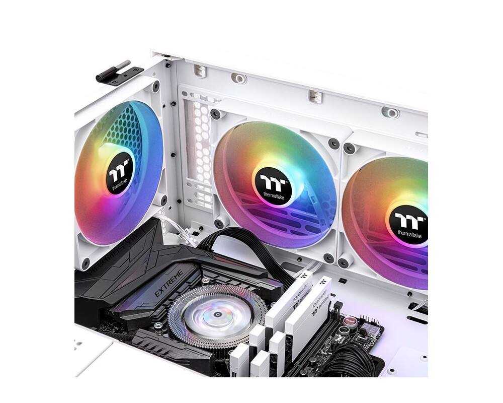 Вентилатор Thermaltake CT140 ARGB Sync PC Cooling Fan 2 Pack White 4