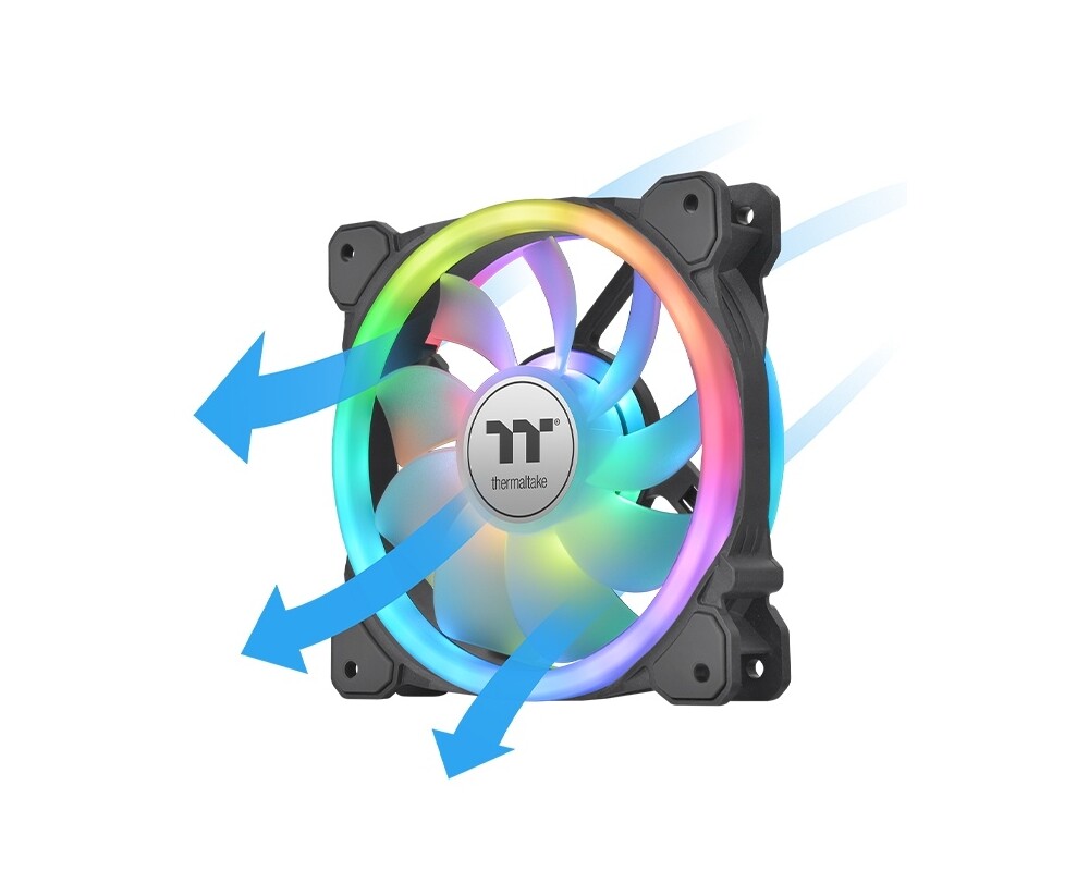 Вентилатор Thermaltake SWAFAN 14 RGB Radiator Fan TT Premium Edition 3 Pack 2