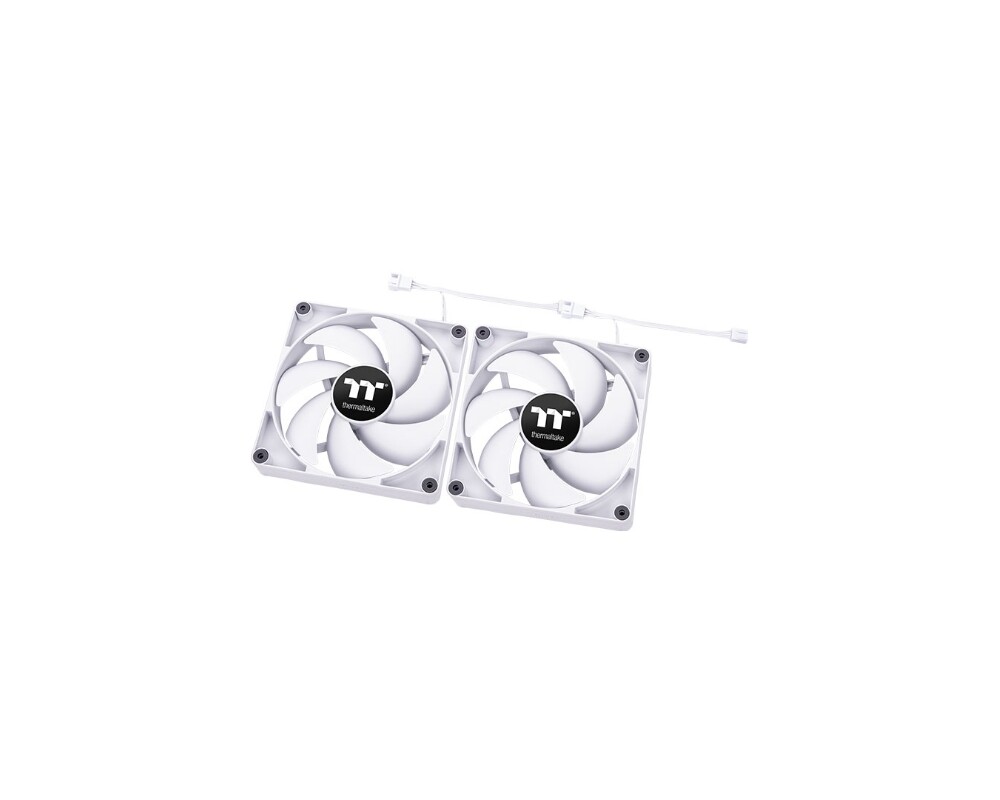 Вентилатор Thermaltake CT120 PC Cooling Fan 2 Pack White 4