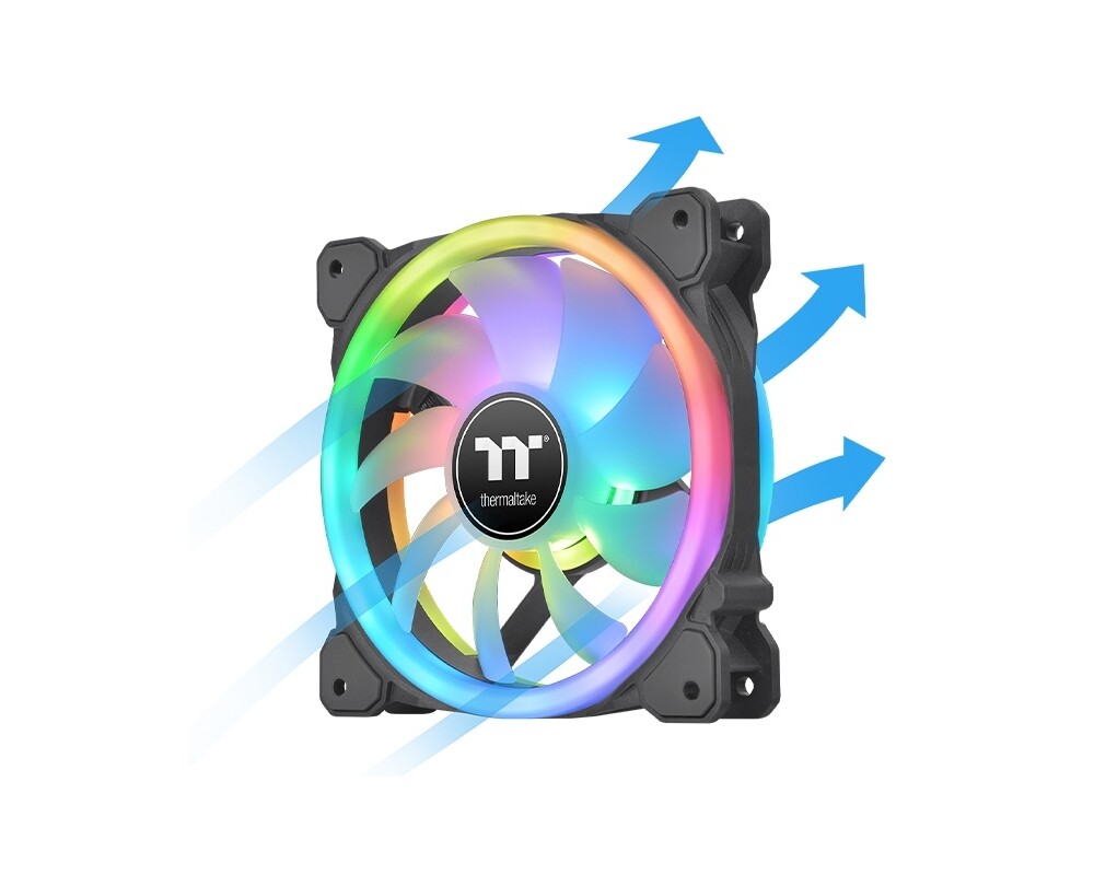 Вентилатор Thermaltake SWAFAN 12 RGB Radiator Fan TT Premium Edition 3 Pack 3