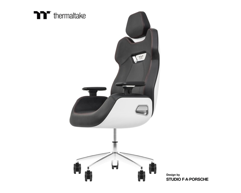 Геймърски стол Thermaltake Argent E700 Glacier White - Design by Studio F. A. Porsche 2