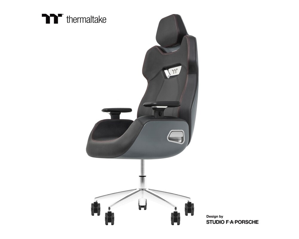 Геймърски стол Thermaltake Argent E700 Space Gray - Design by Studio F. A. Porsche 2