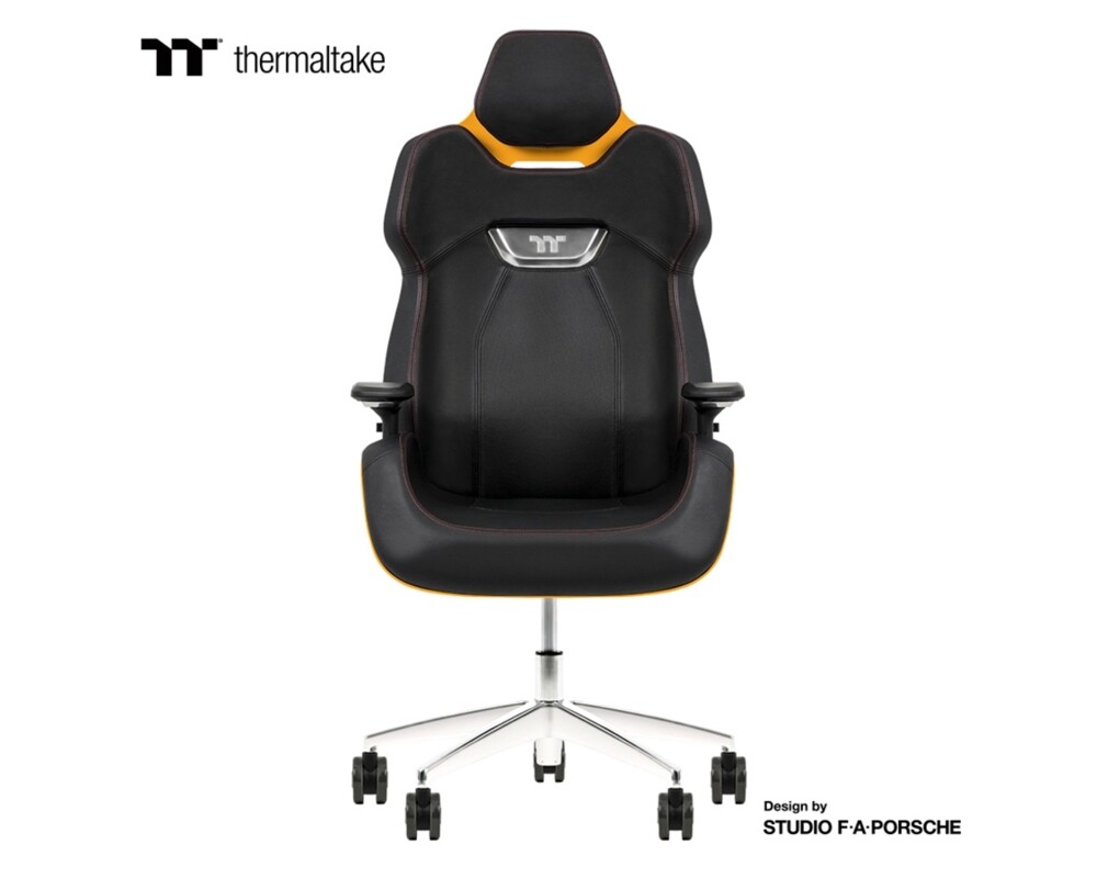 Геймърски стол Thermaltake Argent E700 Sanga Yellow - Design by Studio F. A. Porsche 3