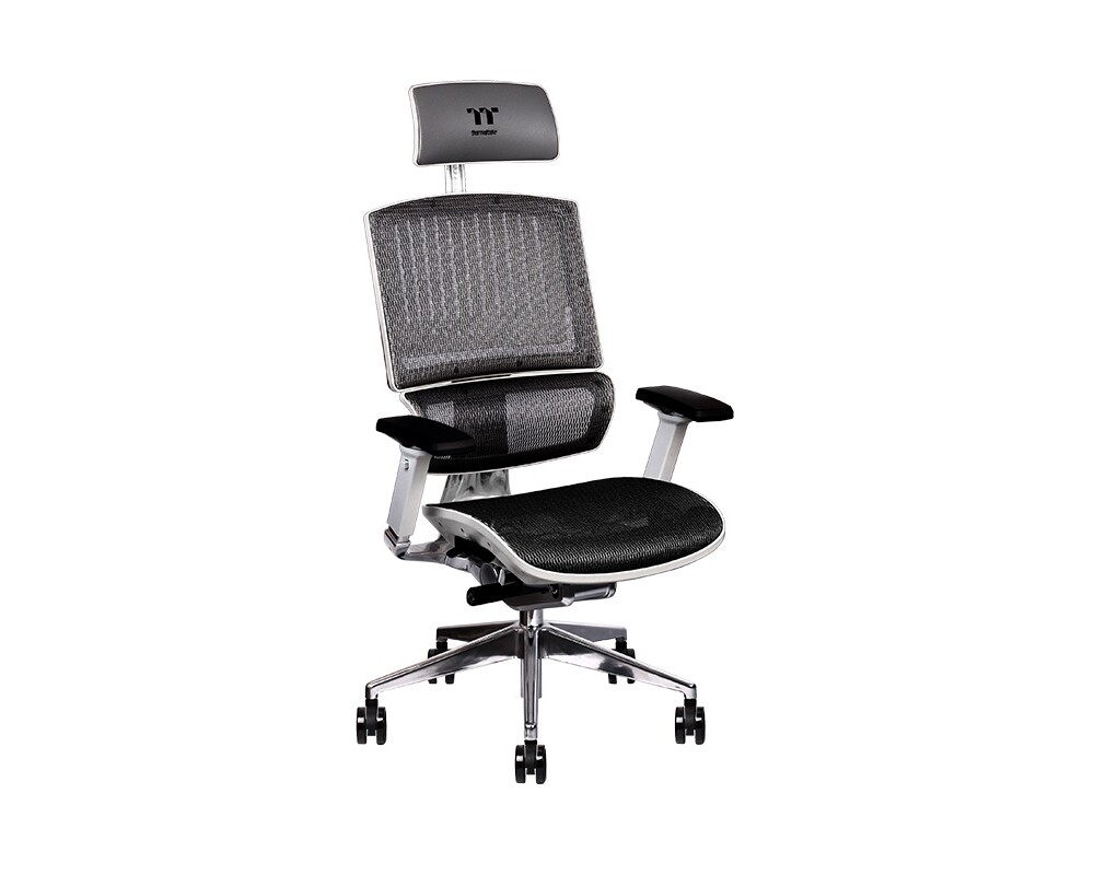 Геймърски стол Thermaltake Cyberchair E500 White 4D 3