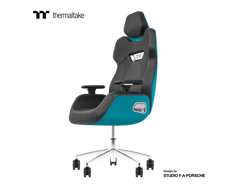 Геймърски стол Thermaltake Argent E700 Ocean Blue - Design by Studio F. A. Porsche 2