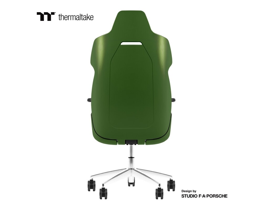 Геймърски стол Thermaltake Argent E700 Racing Green - Design by Studio F. A. Porsche 4