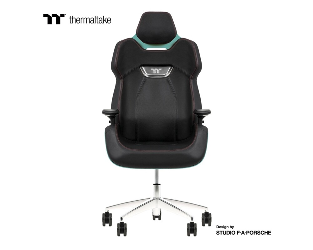Геймърски стол Thermaltake Argent E700 Turquoise - Design by Studio F. A. Porsche 3