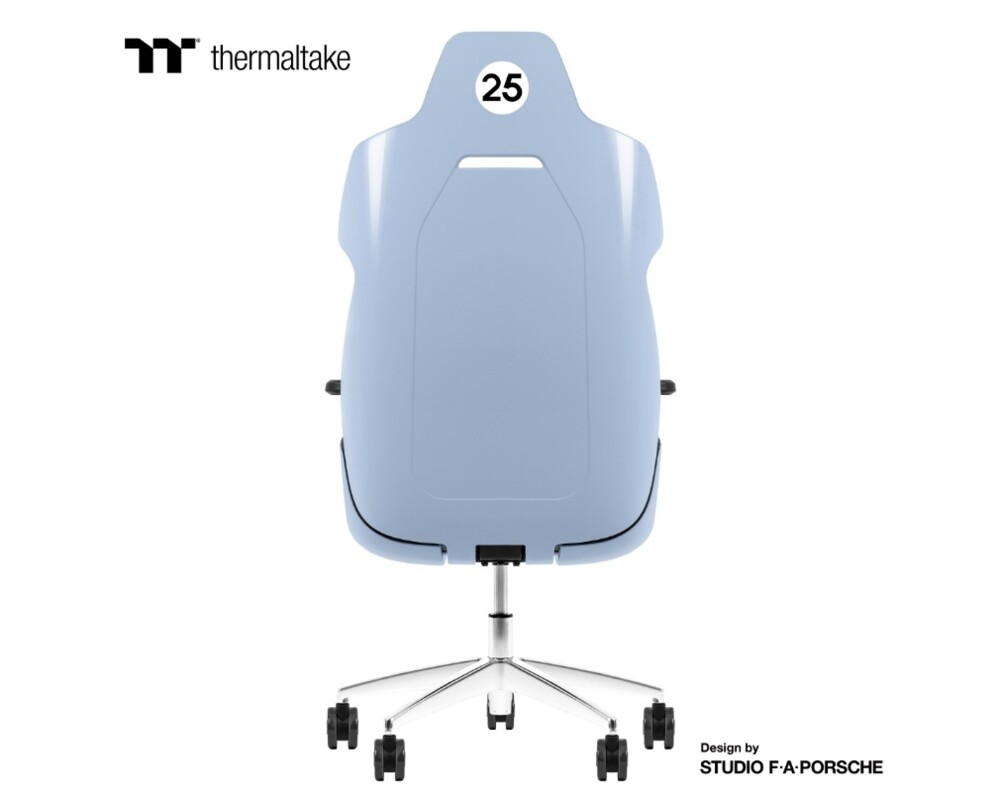 Геймърски стол Thermaltake Argent E700 Hydrangea Blue - Design by Studio F. A. Porsche (25th Anniversary Edition) 4