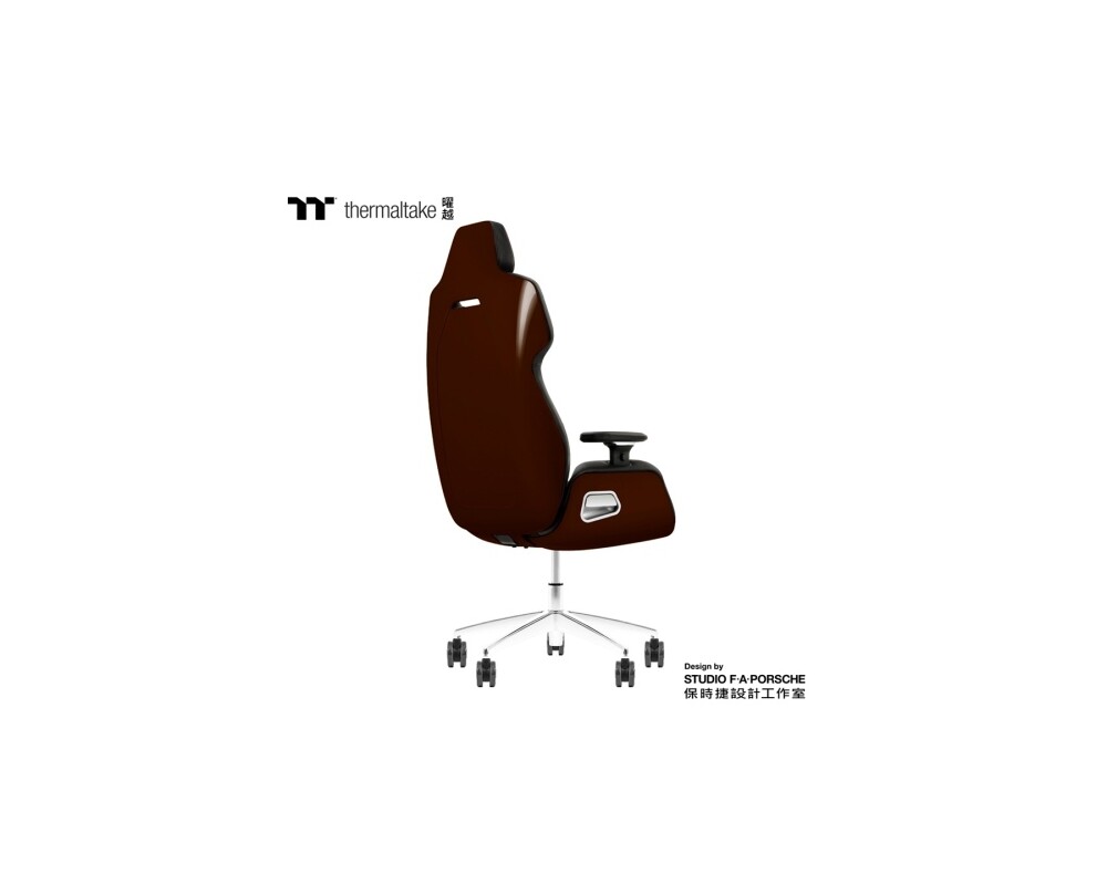 Геймърски стол Thermaltake Argent E700 Saddle Brown - Design by Studio F. A. Porsche 5