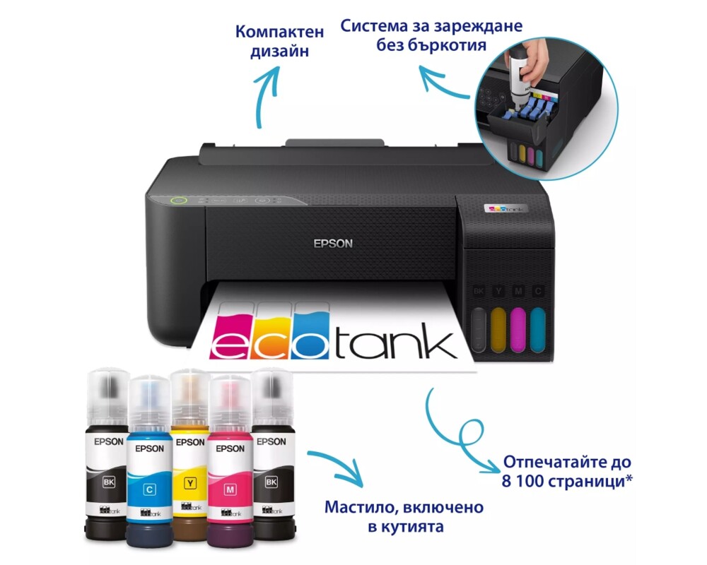 Принтер Epson EcoTank L1270 WiFi PRT 2