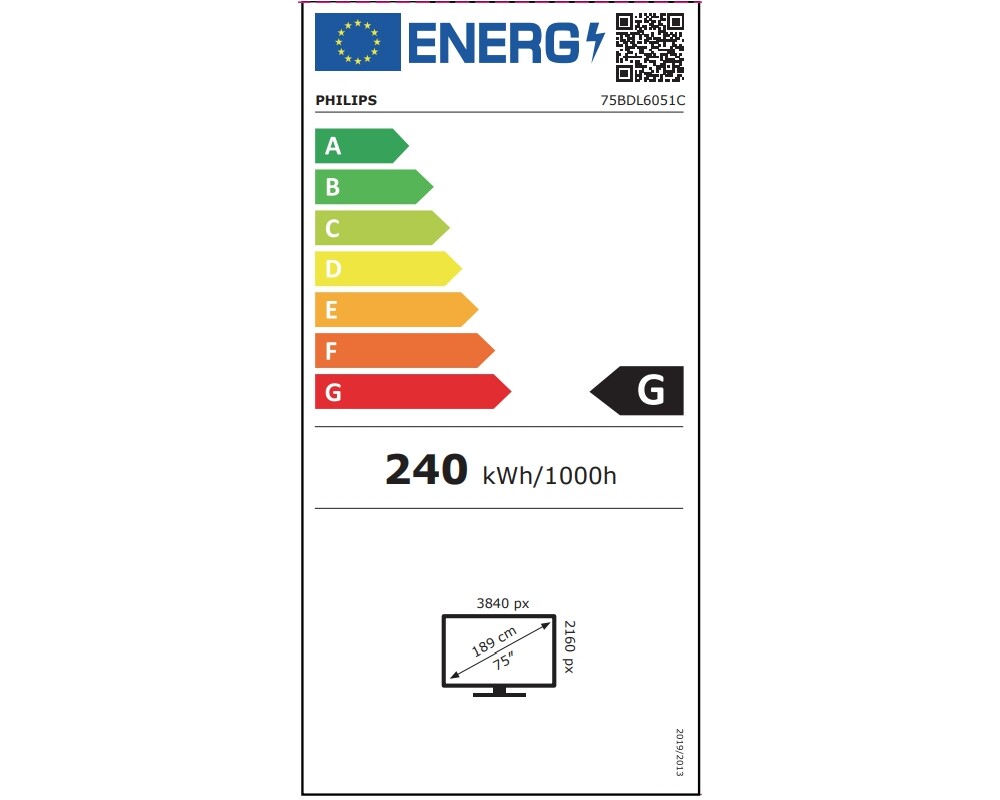 Интерактивен дисплей Philips 75BDL6051C/00 6
