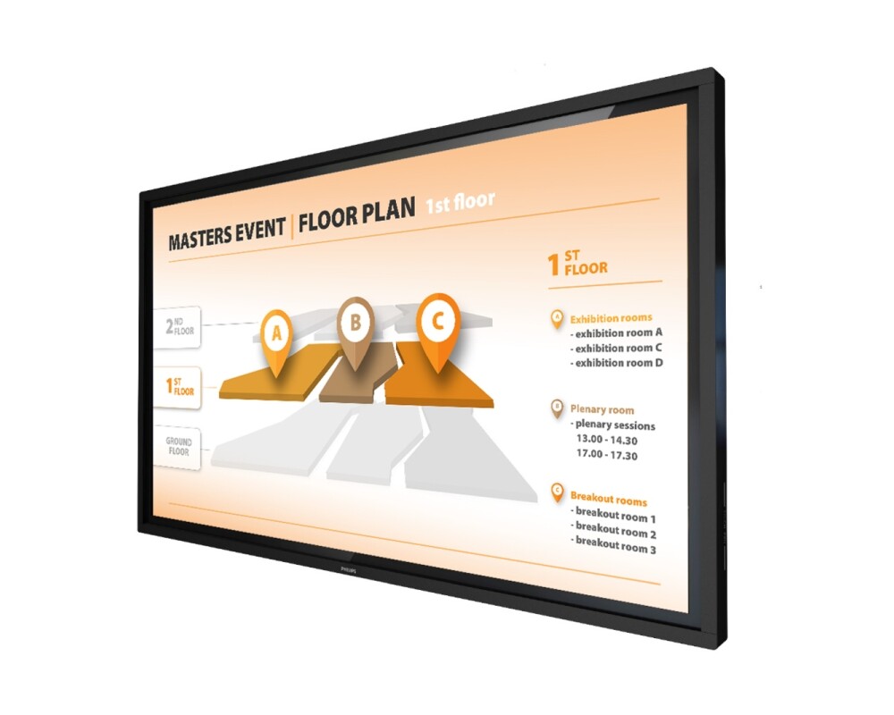 Интерактивен дисплей Philips 43BDL3452T/00 2