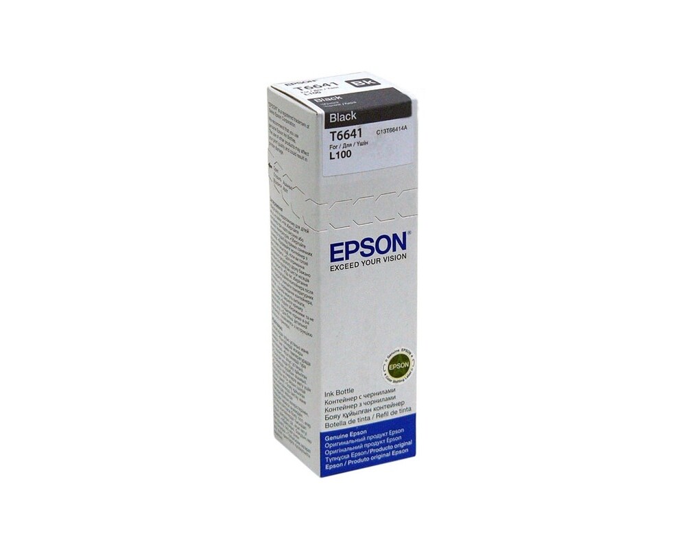 Мастило Epson T6641 Black ink bottle 70ml 2