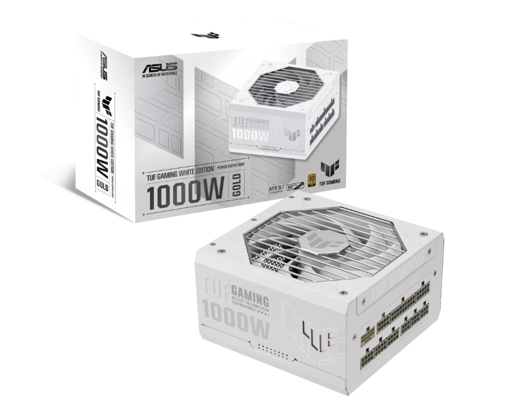 Захранване ASUS TUF Gaming White 1000W 12