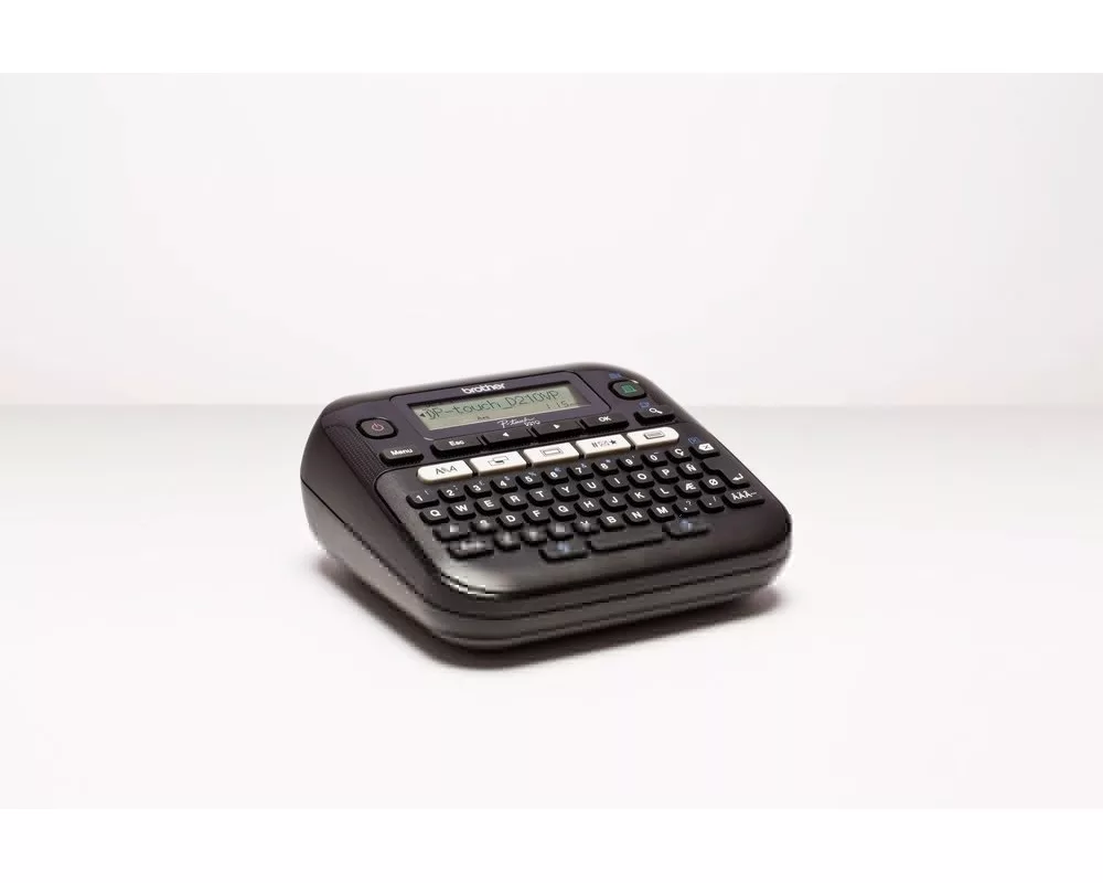 Етикетен принтер BROTHER PTD210YJ1 PTD210 P-touch imprimanta etichete Desktop TZe tapes 3.5 to 12 mm 2