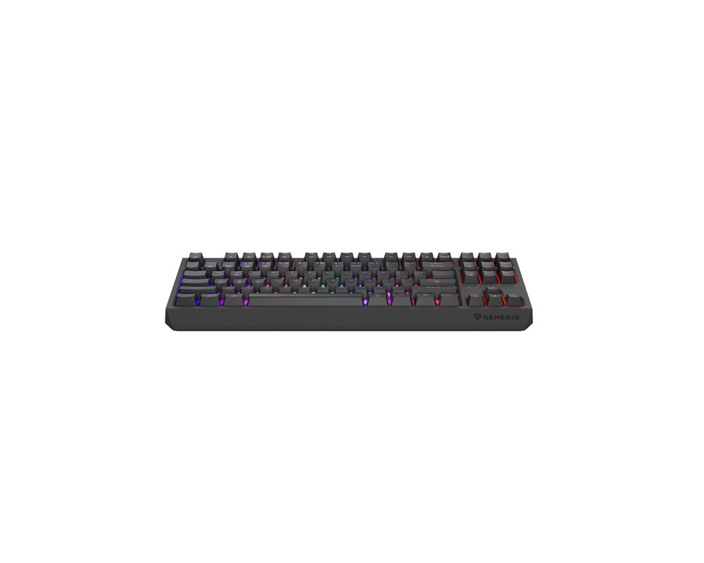 Клавиатура Genesis Gaming Keyboard Thor 230 TKL Wireless US Black RGB Mechanical Outemu Panda 6