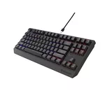 Клавиатура Genesis Gaming Keyboard Thor 230 TKL Wireless US Black RGB Mechanical Outemu Silent Lemon 4