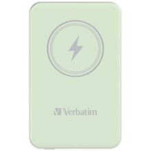  Verbatim MCP-5GN Power Pack 5000 mAh with UBS-C® PD 20W / Magnetic Wireless Charging 15W Green 712475 32241 на топ цена - PIC.bg
