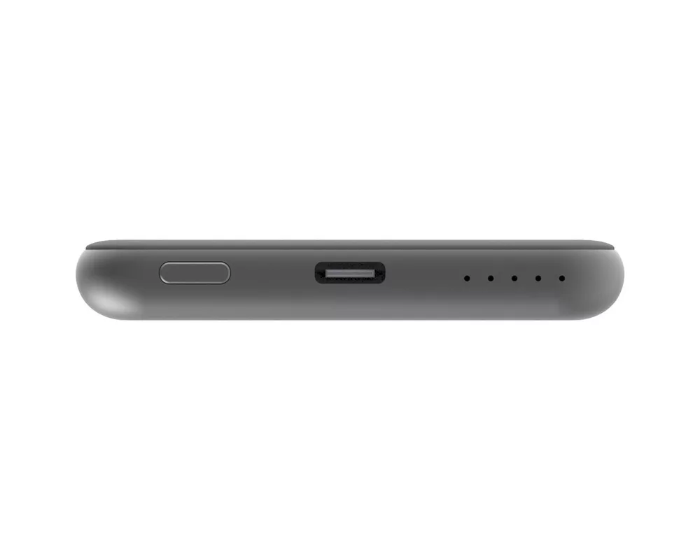 Външна батерия Verbatim MCP-5GY Power Pack 5000 mAh with UBS-C PD 20W / Magnetic Wireless Charging 15W Grey 3