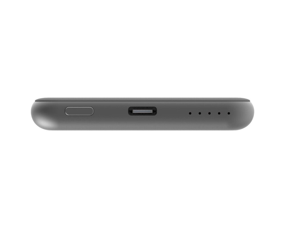 Външна батерия Verbatim MCP-5GY Power Pack 5000 mAh with UBS-C® PD 20W / Magnetic Wireless Charging 15W Grey 3