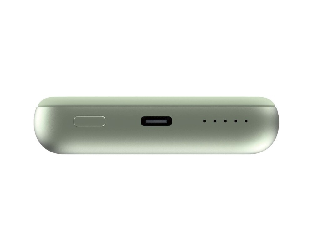 Външна батерия Verbatim MCP-10GN Power Pack 10000 mAh with UBS-C® PD 20W / Magnetic Wireless Charging 15W Green 3