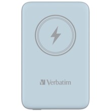  Verbatim MCP-10BE Power Pack 10000 mAh with UBS-C® PD 20W / Magnetic Wireless Charging 15W Blue 712481 32247 на топ цена - PIC.bg