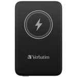 <span>Външна батерия</span> Verbatim MCP-10BK Power Pack 10000 mAh with UBS-C PD 20W / Magnetic Wireless Charging 15W Black <span class='catalog-num-in-name'>32245</span> - 