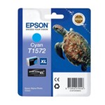 <span>Мастило</span> EPSON T1572 ink cartridge cyan standard capacity 1-pack blister without alarm <span class='catalog-num-in-name'>C13T15724010</span> - 