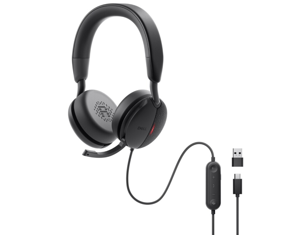 Слушалки Dell Pro Wired ANC Headset WH5024 4