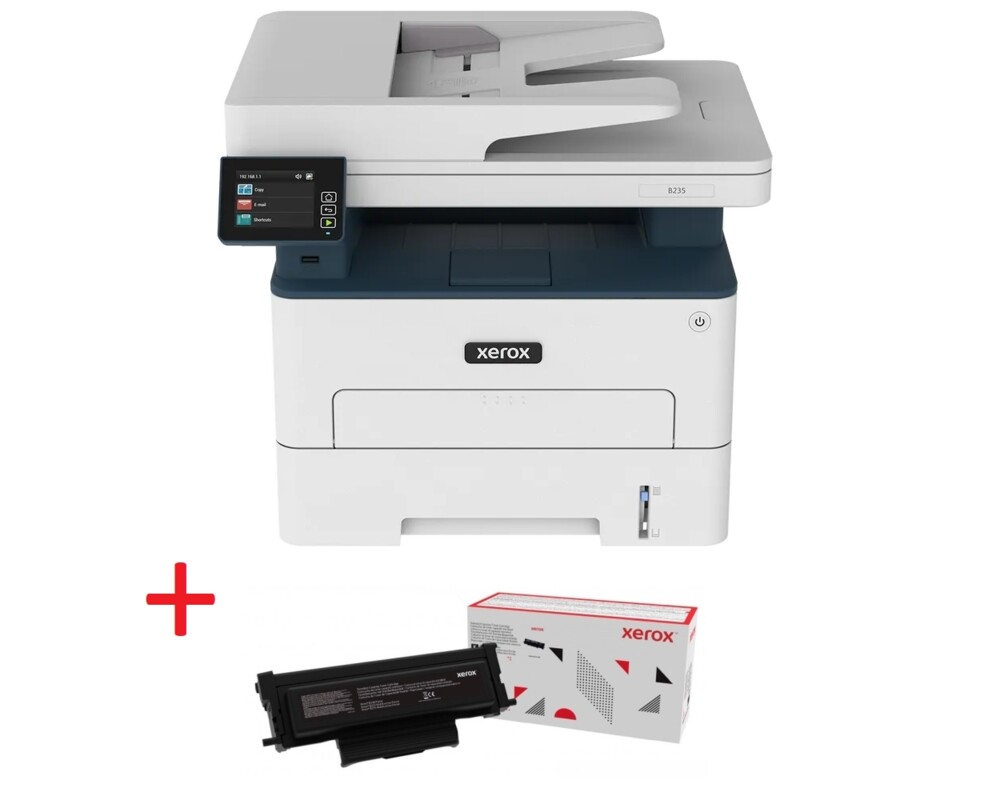 Мултифункционално у-во Xerox B235 A4 mono 4 in 1 MFP 34ppm. Duplex