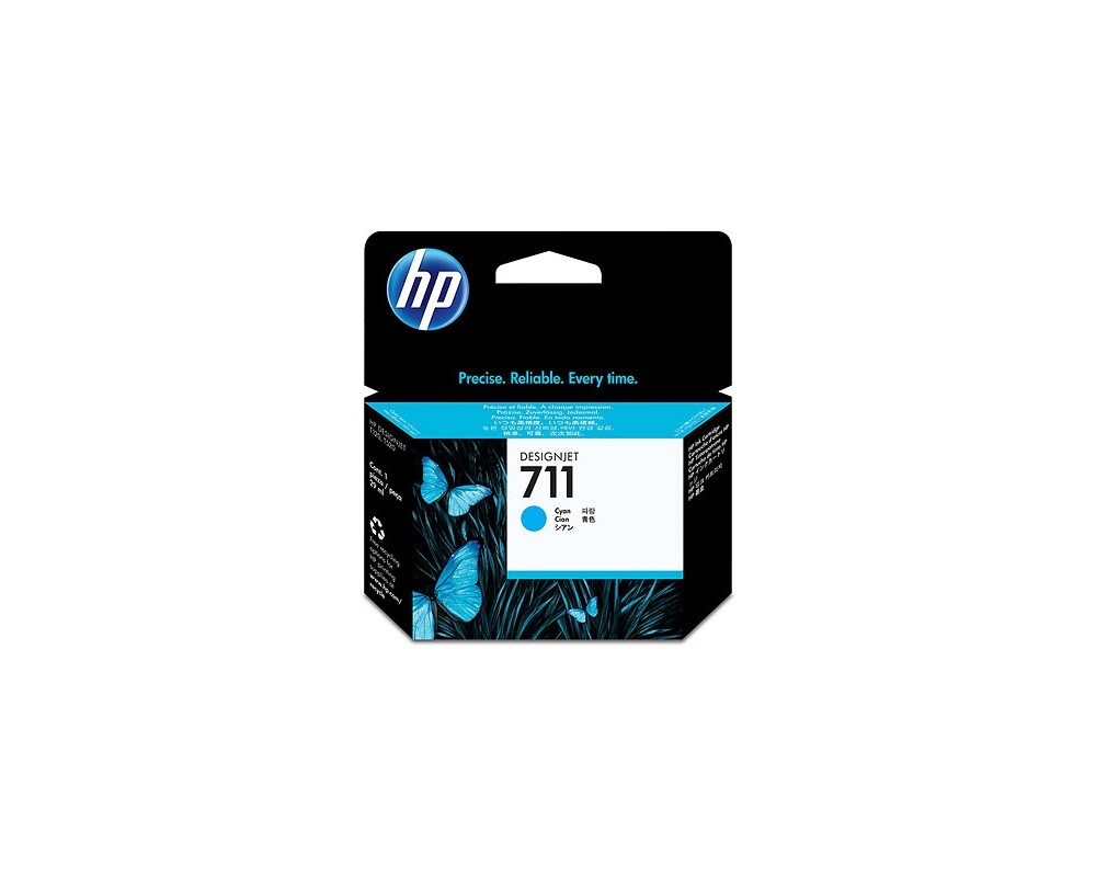 Мастило HP 711 original Ink cartridge CZ130A cyan standard capacity 29ml 1-pack 3