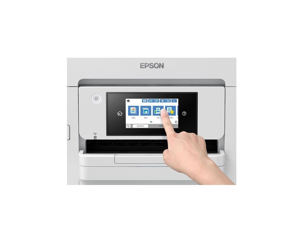 Мултифункционално у-во EPSON WorkForce Pro WF-C4810DTWF MFP colour ink-jet A4 36ppm print 500 sheets USB 2.0 LAN Wi-Fi USB host 6
