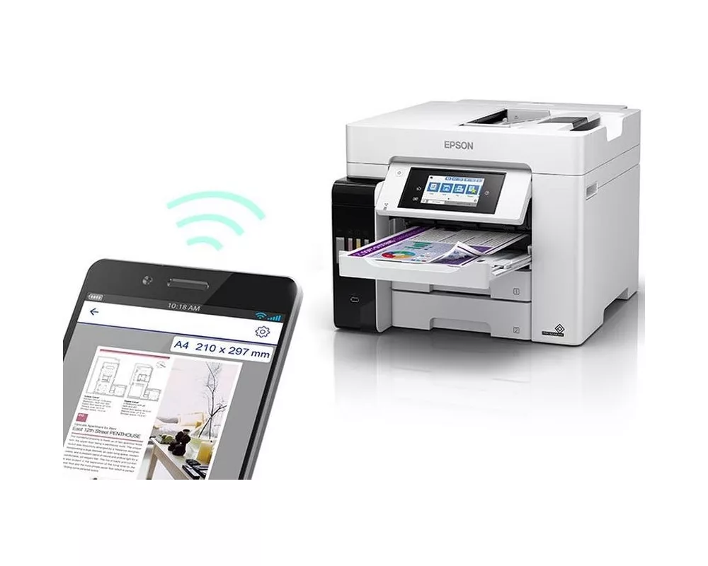 Мултифункционално у-во EPSON EcoTank L6580 A4 MFP Inkjet Colour FAX 25ppm 2