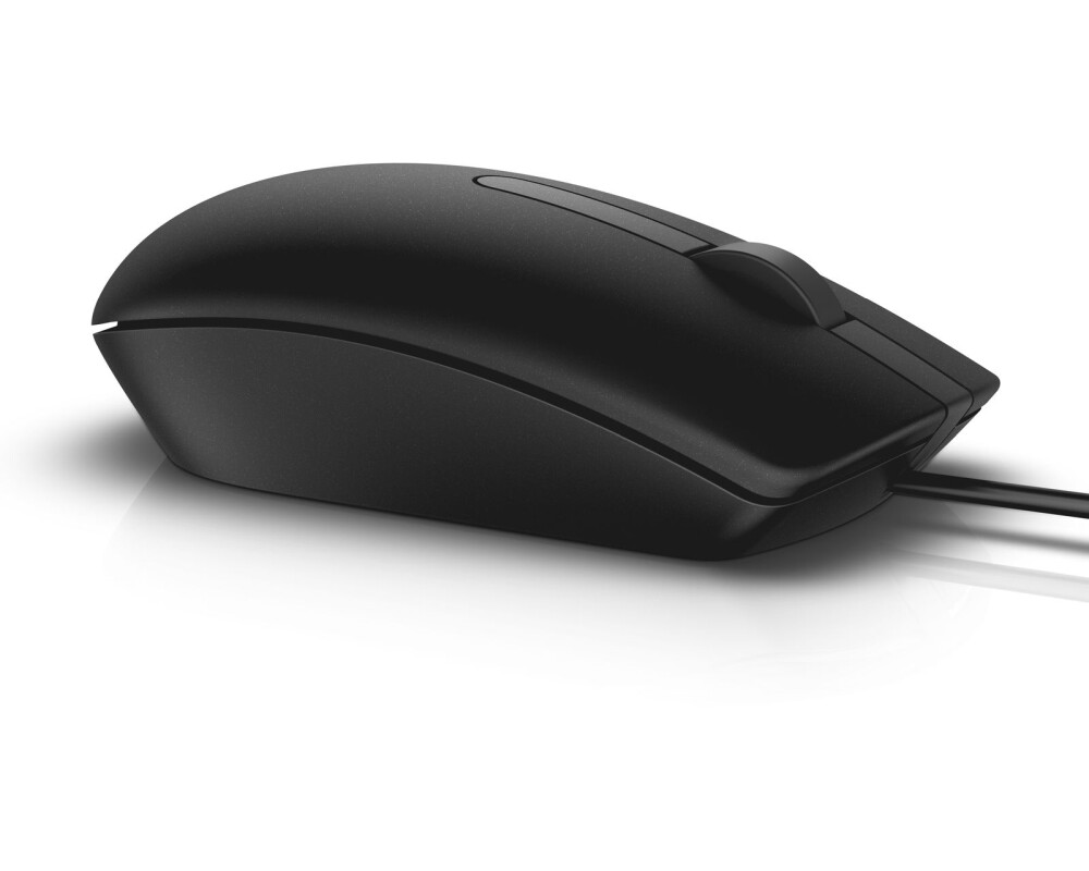 Мишка Dell MS116 Optical Mouse Black 4