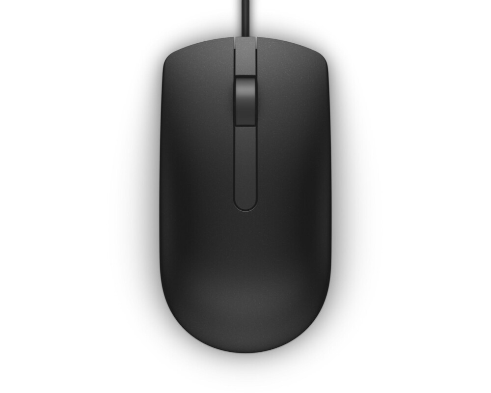 Мишка Dell MS116 Optical Mouse Black 3