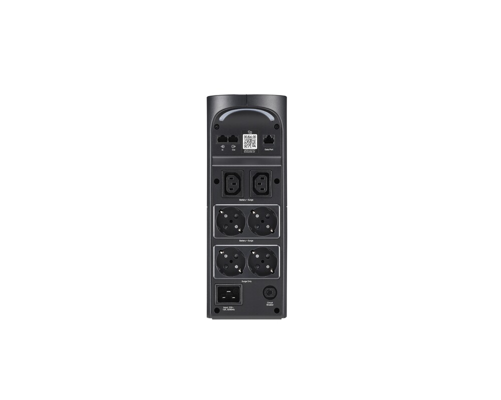 UPS APC Back-UPS Pro 2200VA for Gaming 230V Pure Sinewave LCD Black Schuko 7