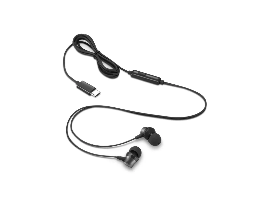Слушалки Lenovo USB-C Wired In-Ear Headphones 5